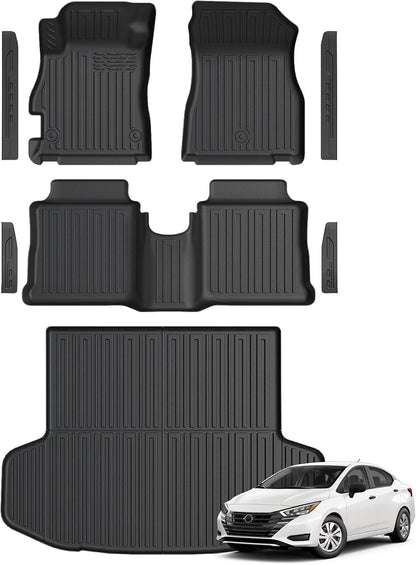 Floor Mats for 2020-2025 Nissan Versa Accessories