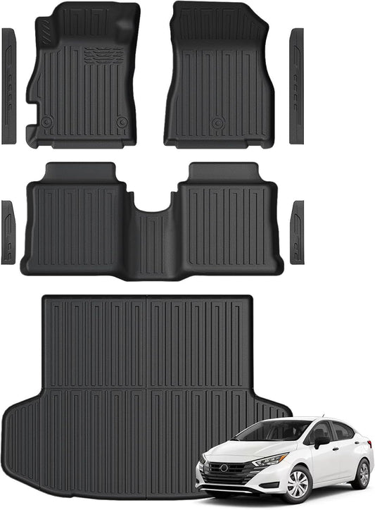 Floor Mats for 2020-2025 Nissan Versa Accessories