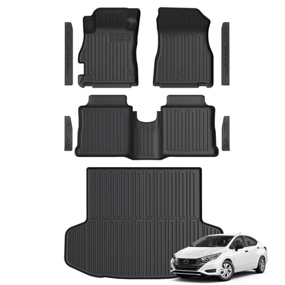 Floor Mats for 2020-2025 Nissan Versa Accessories