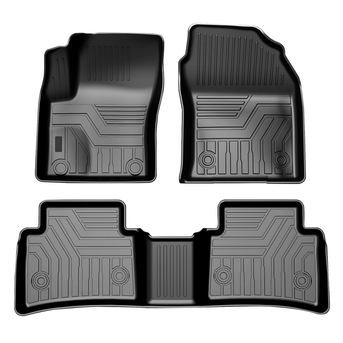 KUST Custom Fit Floor Mats for 2019-2025 2026 Nissan Altima Accessories All Weather Floor Mat Carpet Liners Front Rear 2 Row Seat Black Liner TPE
