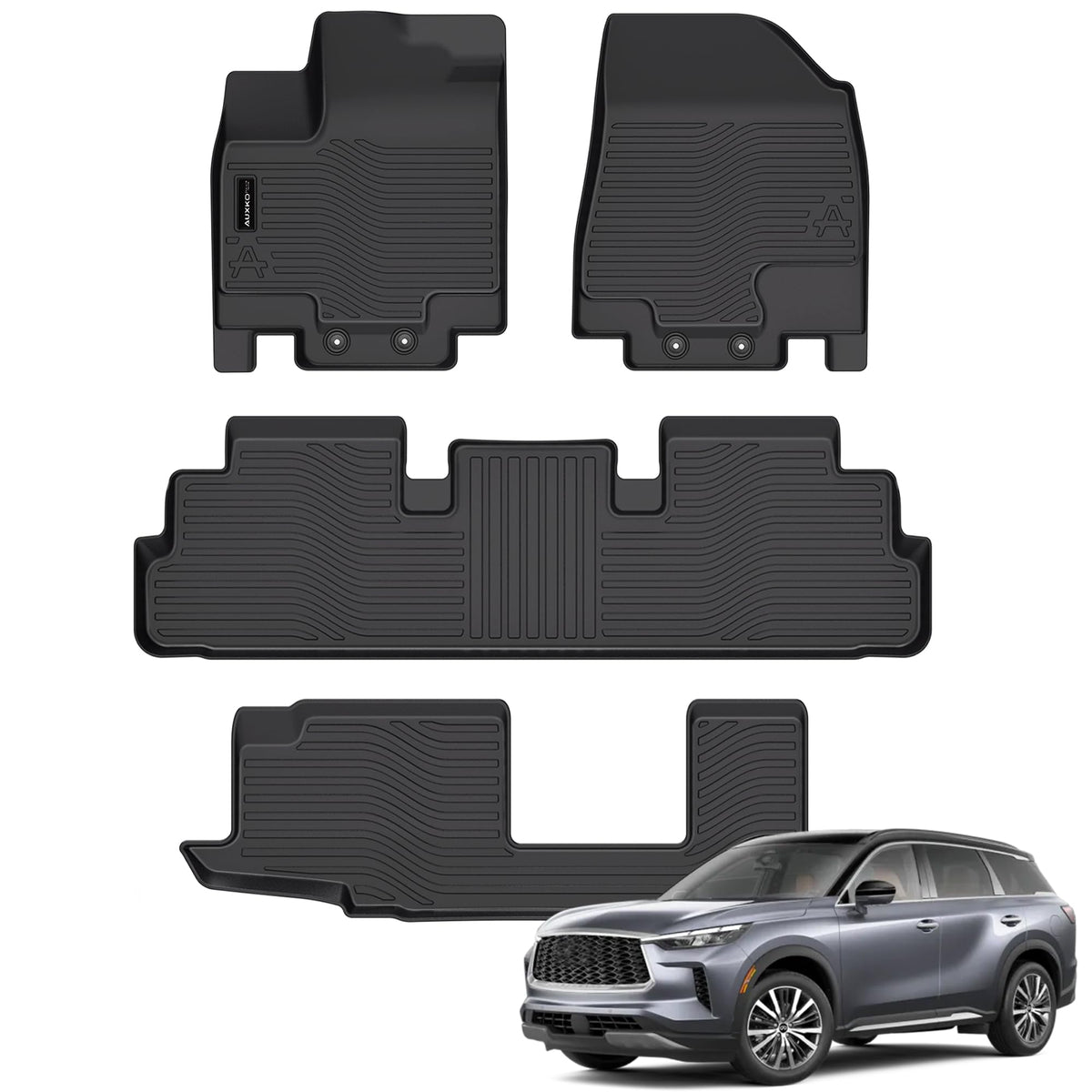 AUXKO All Weather Floor Mats Cargo Mat for 2026 Nissan Sentra