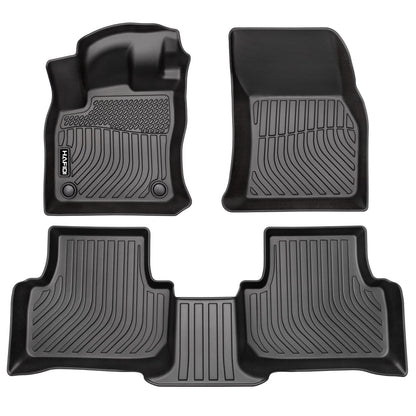 HAFIDI® Floor Mats & Cargo Liner Set Fit for 2023-2027 Kia NIRO & NIRO Hybrid (Not for NIRO EV &NIRO PHEV) All Weather Protection TPE Anti-Slip Floor Liners Custom Accessories -Black