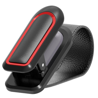 Veharvim Sunglass Holder for Car, 2 Pack, Metal Clip, One-Handed Operation
