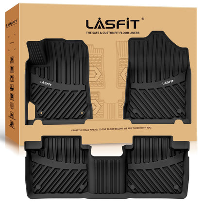LASFIT Floor Mats for Toyota 4Runner 2013-2024 & for Lexus GX460 2014-2023