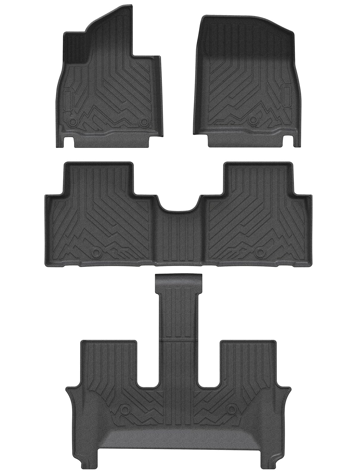 KUST Custom Fit Floor Mats for 2019-2025 2026 Nissan Altima Accessories All Weather Floor Mat Carpet Liners Front Rear 2 Row Seat Black Liner TPE