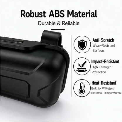 Car Sun Visor Sunglasses Holder,Black ABS Eyeglasses Case