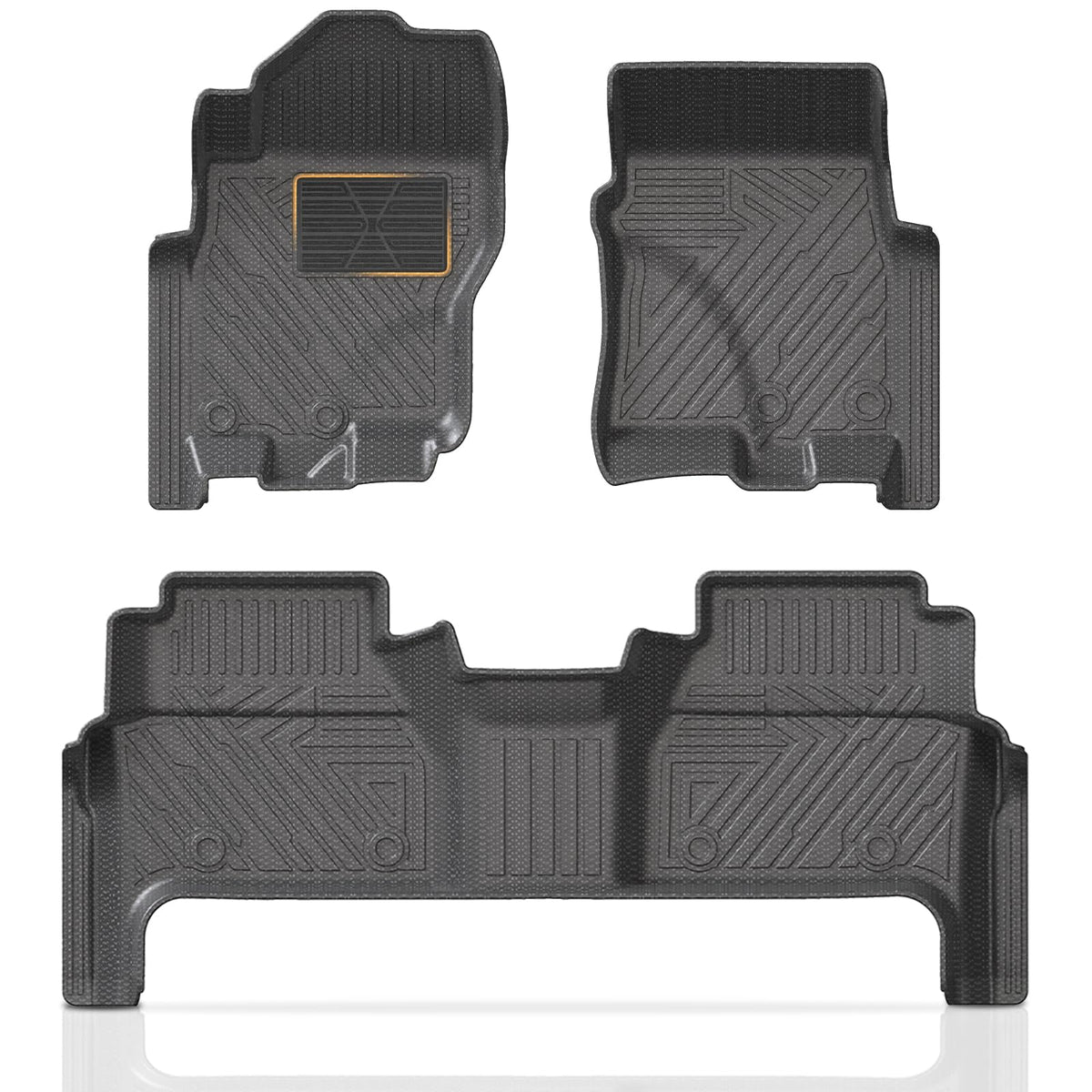 KUST Custom Fit Floor Mats for 2019-2025 2026 Nissan Altima Accessories All Weather Floor Mat Carpet Liners Front Rear 2 Row Seat Black Liner TPE