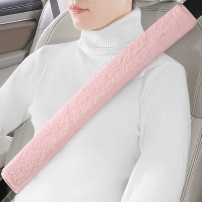 LACDL Extra Long Seatbelt Covers Super Soft Furry for Adults Kids Women & Men, Thick Plush Full Car Seat Belt Cushion, Fluffy Shoulder Pad Protector, Auto Interior Accessories, 1pc, Off White, 15.5in