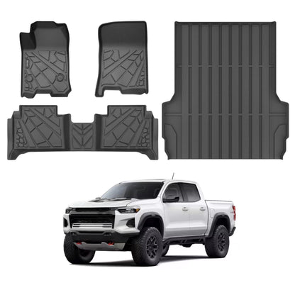 KARPAL Floor Mats for 2017-2026 2027 Chrysler Pacifica 7 Seats (Not Hybrid)