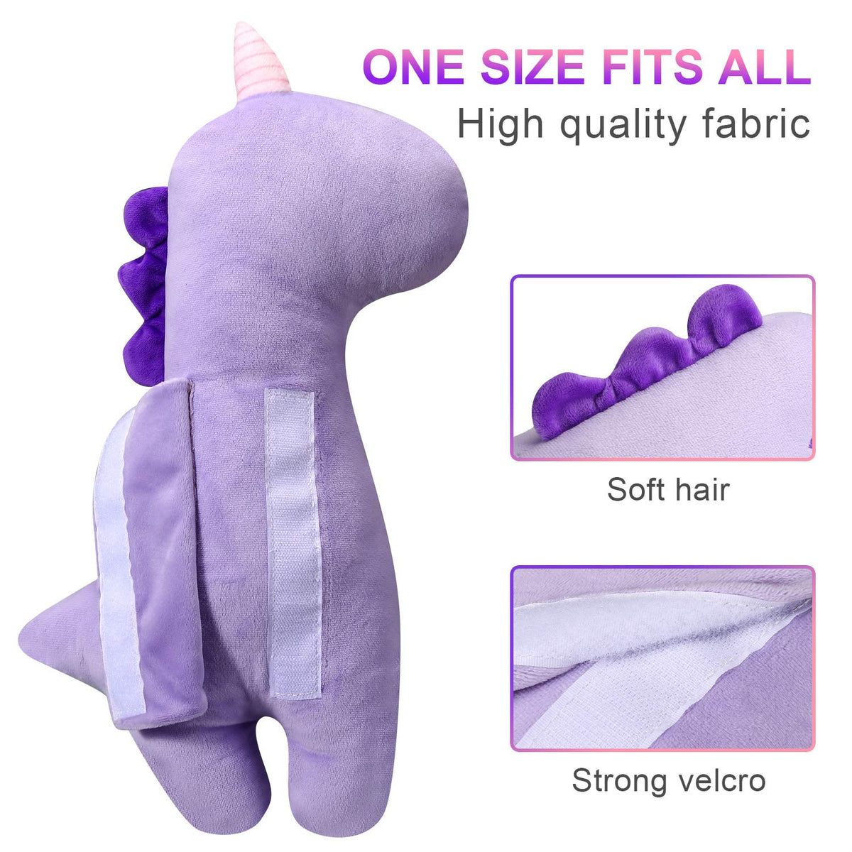 Unicorn Seat Belt Pillow Kids Unicorn Seat Belt Cover, Car Pillow for Kids