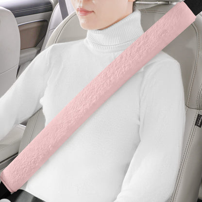 LACDL Extra Long Seatbelt Covers Super Soft Furry for Adults Kids Women & Men, Thick Plush Full Car Seat Belt Cushion, Fluffy Shoulder Pad Protector, Auto Interior Accessories, 1pc, Off White, 15.5in