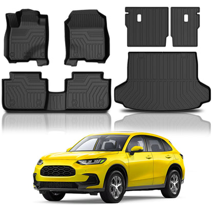 KUST Custom Fit Floor Mats for 2019-2025 2026 Nissan Altima Accessories All Weather Floor Mat Carpet Liners Front Rear 2 Row Seat Black Liner TPE