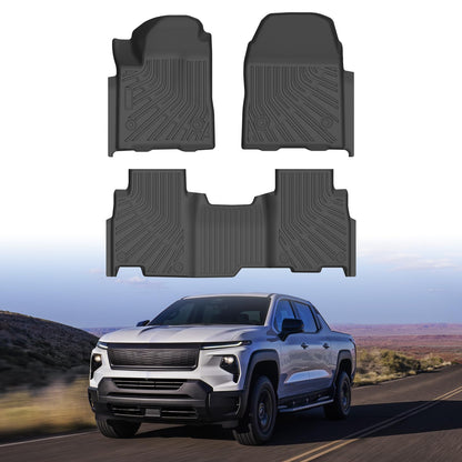 Cartist Floor Mats Fit for Honda HR-V HRV 2023 2024 2025 2026 (Include Hybrid) All Weather Floor Liners Front & 2nd Row Floor Mat for HRV Heavy Duty