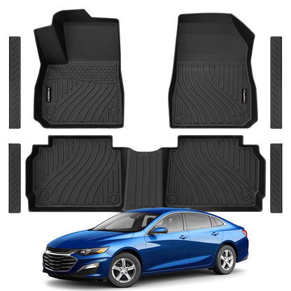 All Weather Floor Mats Full Sets for 2015-2020 Chevy Chevrolet Suburban