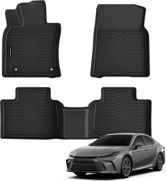 AUXKO All Weather Floor Mats for Toyota Camry 2025 2026 Include Hybrid