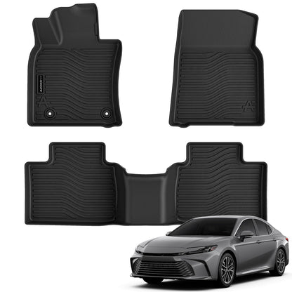 AUXKO All Weather Floor Mats for Toyota Camry 2025 2026 Include Hybrid
