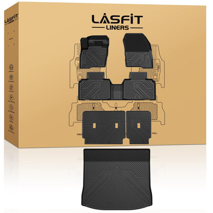 LASFIT Floor Mats for Ford Fusion 2017-2020 SE/S/SEL/Titanium/Hybrid