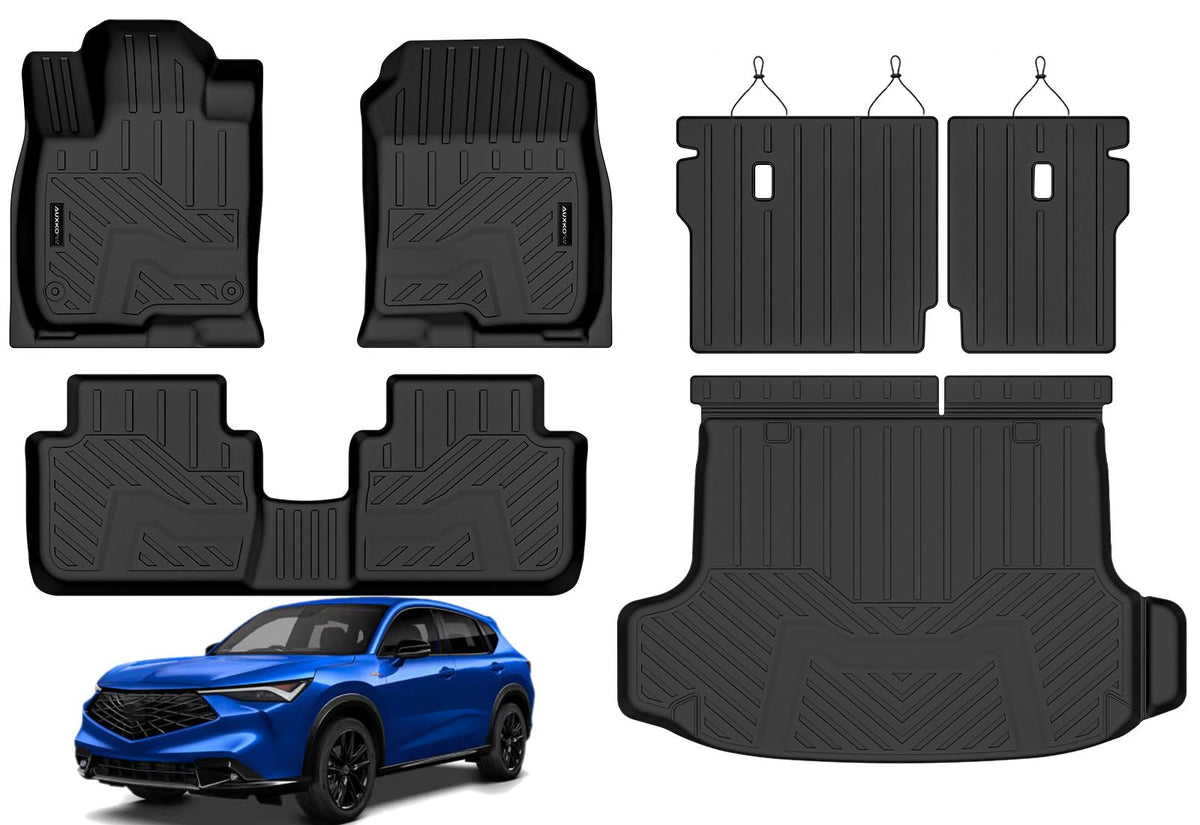 AUXKO All Weather Floor Mats for Honda Accord Sedan 2013-2017