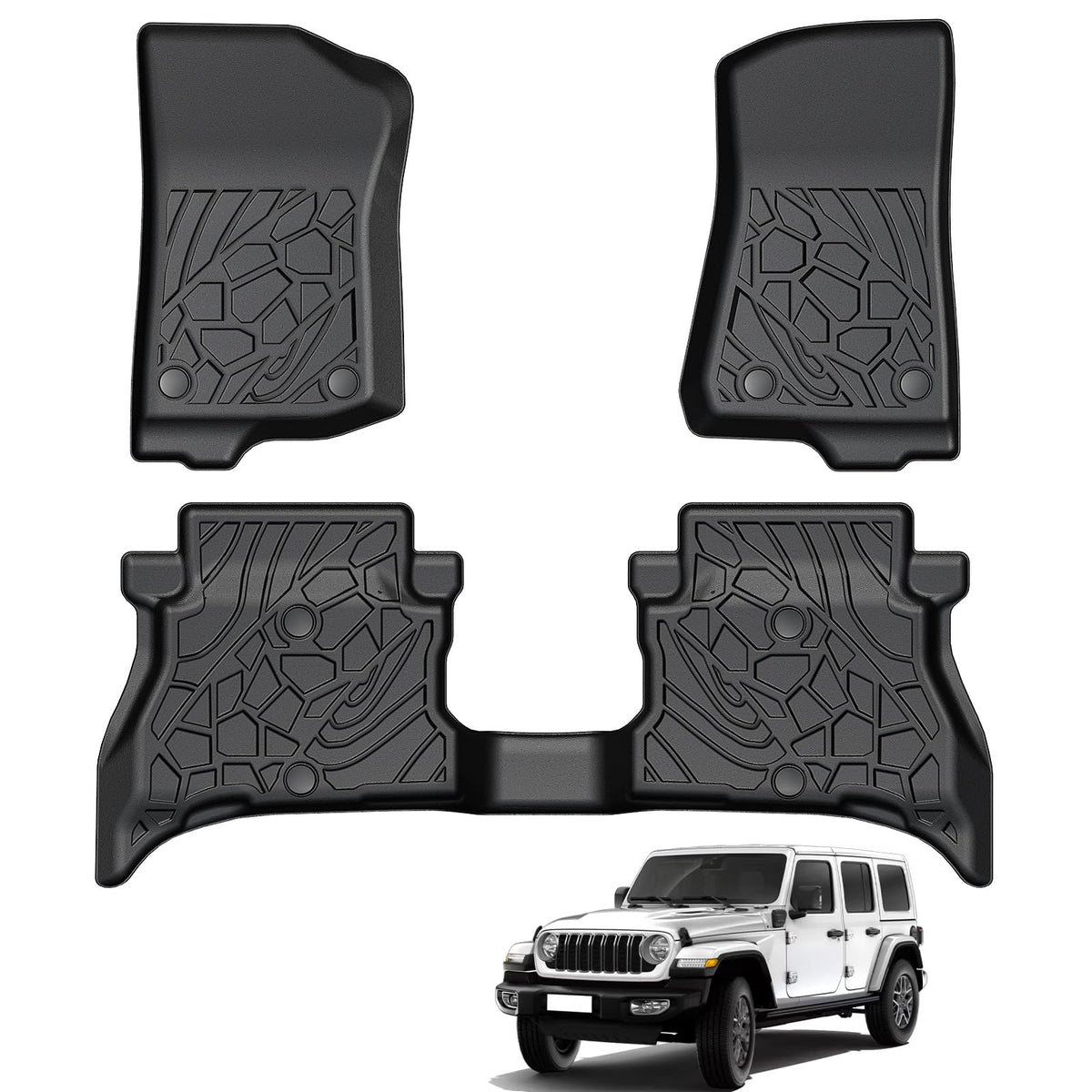 Floor Mats for Jeep Compass 2026 2017-2025