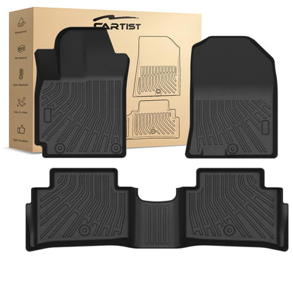 Cartist Floor Mats Fit for Honda HR-V HRV 2023 2024 2025 2026 (Include Hybrid) All Weather Floor Liners Front & 2nd Row Floor Mat for HRV Heavy Duty