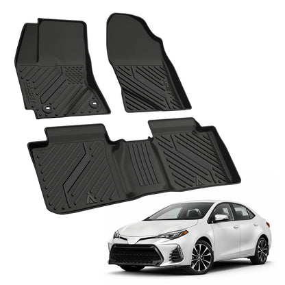 LASFIT Floor Mats for Toyota 4Runner 2013-2024 & for Lexus GX460 2014-2023