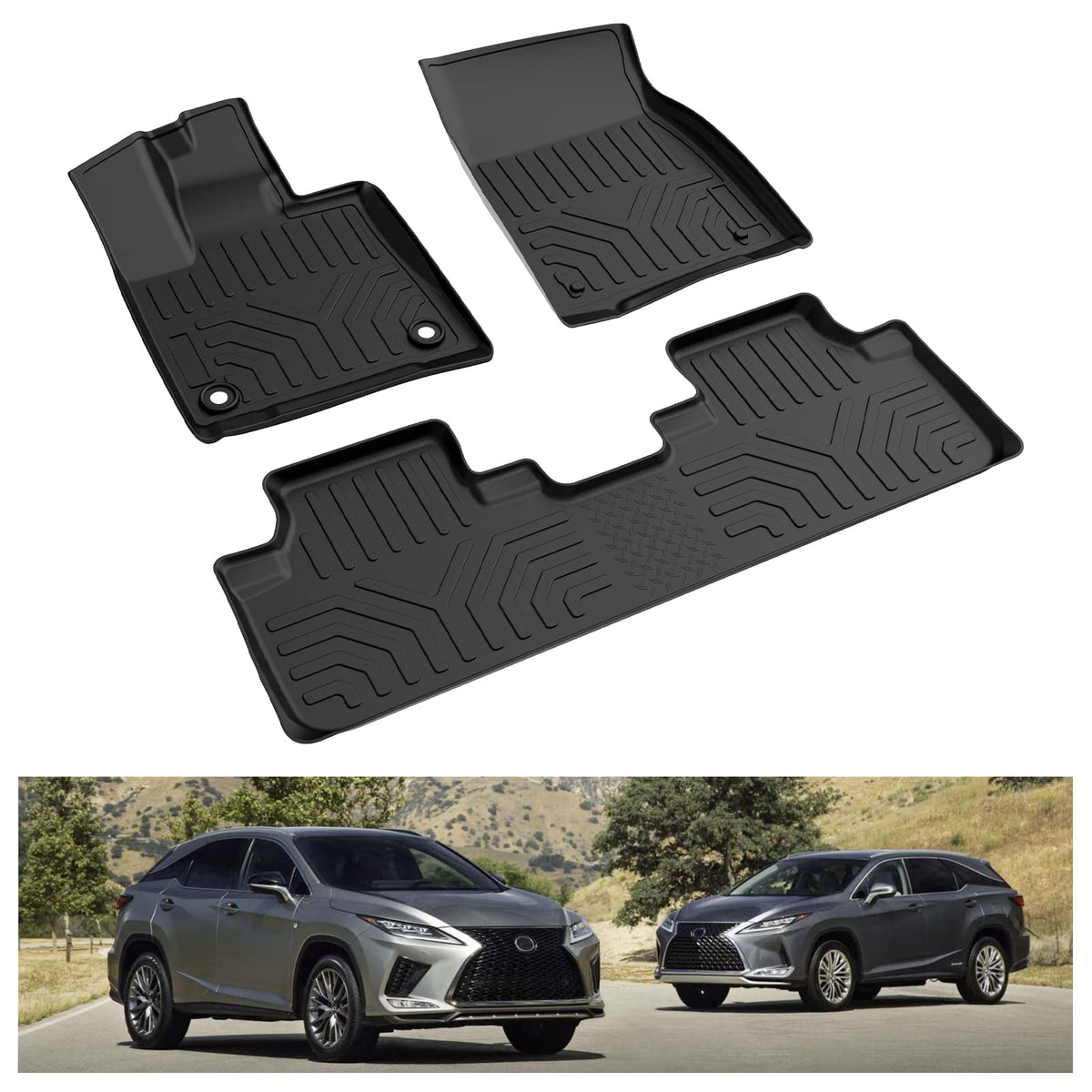 Kiwi Master Floor Mats for 2021-2026 Nissan Rogue (Not Sport)