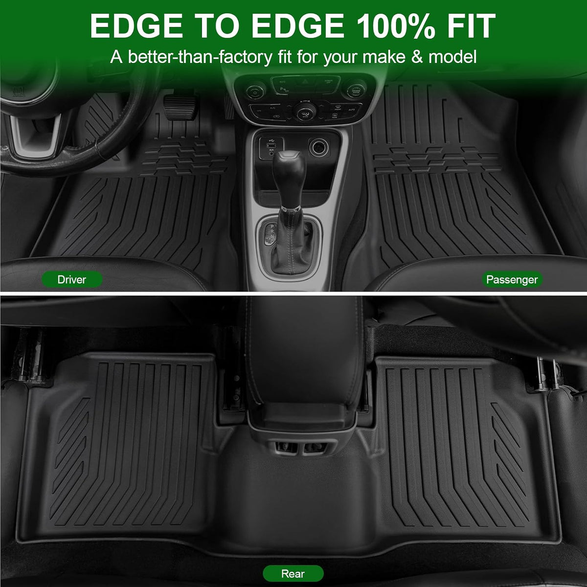 Floor Mats for Jeep Compass 2026 2017-2025