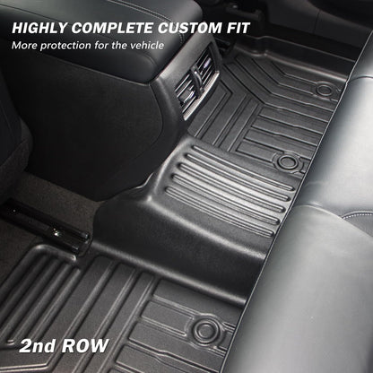 KUST Custom Fit Floor Mats for 2019-2025 2026 Nissan Altima Accessories All Weather Floor Mat Carpet Liners Front Rear 2 Row Seat Black Liner TPE