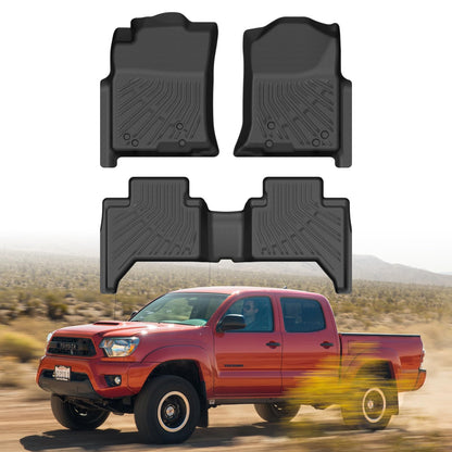 Cartist Floor Mats Fit for Honda HR-V HRV 2023 2024 2025 2026 (Include Hybrid) All Weather Floor Liners Front & 2nd Row Floor Mat for HRV Heavy Duty