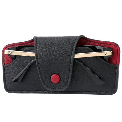 Sunglass Holder for Car Visor Glasses Case Non-Slip Clip Universal for Sunglasses Eyeglasses Car Interior Accessory