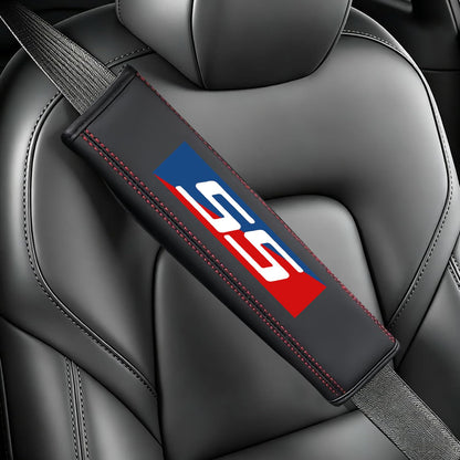 Seatbelt Shoulder Strap Pads, Car Seat Belt Protector Cover Compatible with Mustang GT, Universal Car Seatbelt Cover Interior Accessories.