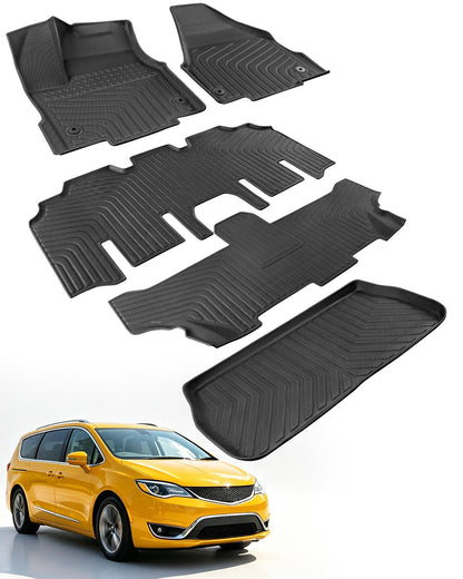 Car Floor Mats for Chevy Equinox for GMC Terrain 2018-2024