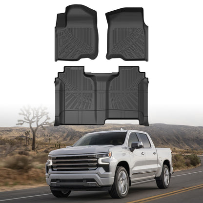Cartist Floor Mats Fit for Honda HR-V HRV 2023 2024 2025 2026 (Include Hybrid) All Weather Floor Liners Front & 2nd Row Floor Mat for HRV Heavy Duty