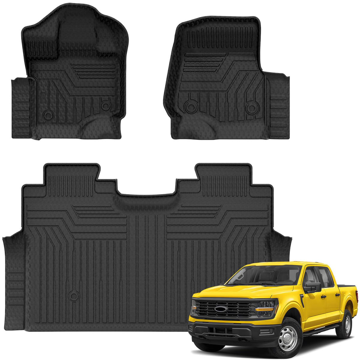 KUST Custom Fit Floor Mats for 2019-2025 2026 Nissan Altima Accessories All Weather Floor Mat Carpet Liners Front Rear 2 Row Seat Black Liner TPE