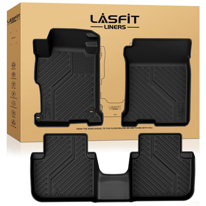 LASFIT All Weather Floor Mats for Honda Civic 2022-2026【Gasoline Sedan】