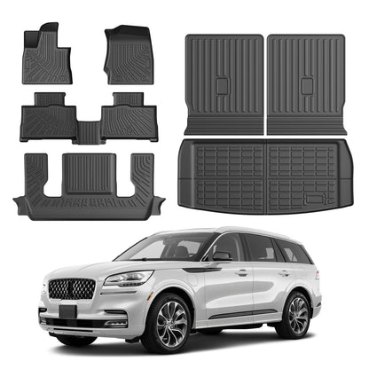 Cartist Floor Mats Fit for Honda HR-V HRV 2023 2024 2025 2026 (Include Hybrid) All Weather Floor Liners Front & 2nd Row Floor Mat for HRV Heavy Duty
