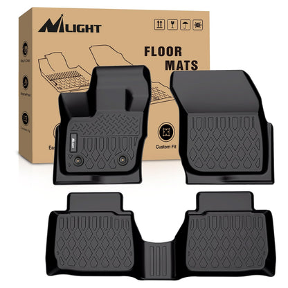 Nilight TPE Floor Mats for Ford F250 F350 F450 Super Duty Crew Cab