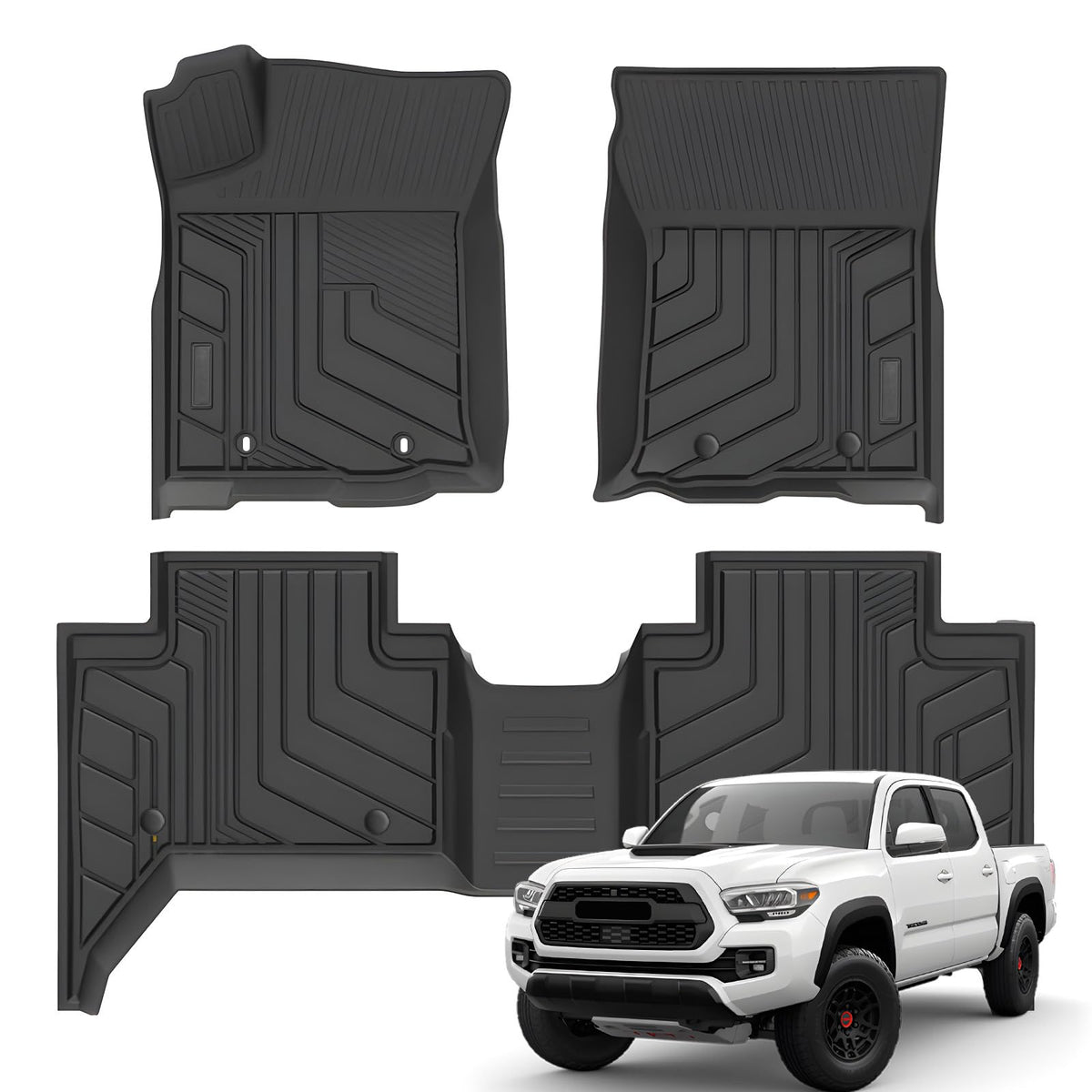 KUST Custom Fit Floor Mats for 2019-2025 2026 Nissan Altima Accessories All Weather Floor Mat Carpet Liners Front Rear 2 Row Seat Black Liner TPE