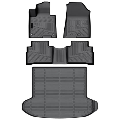 AUXKO Floor Mats Cargo Mat Backrest Mat for 2027 Kia Telluride Hybrid