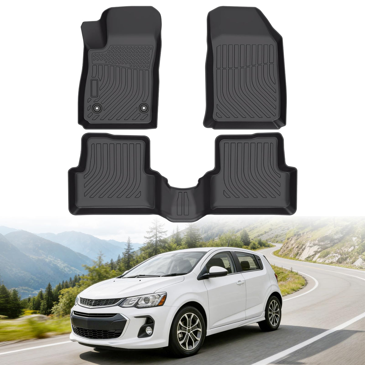 Floor Mats for Chevrolet Chevy Sonic 2012-2020