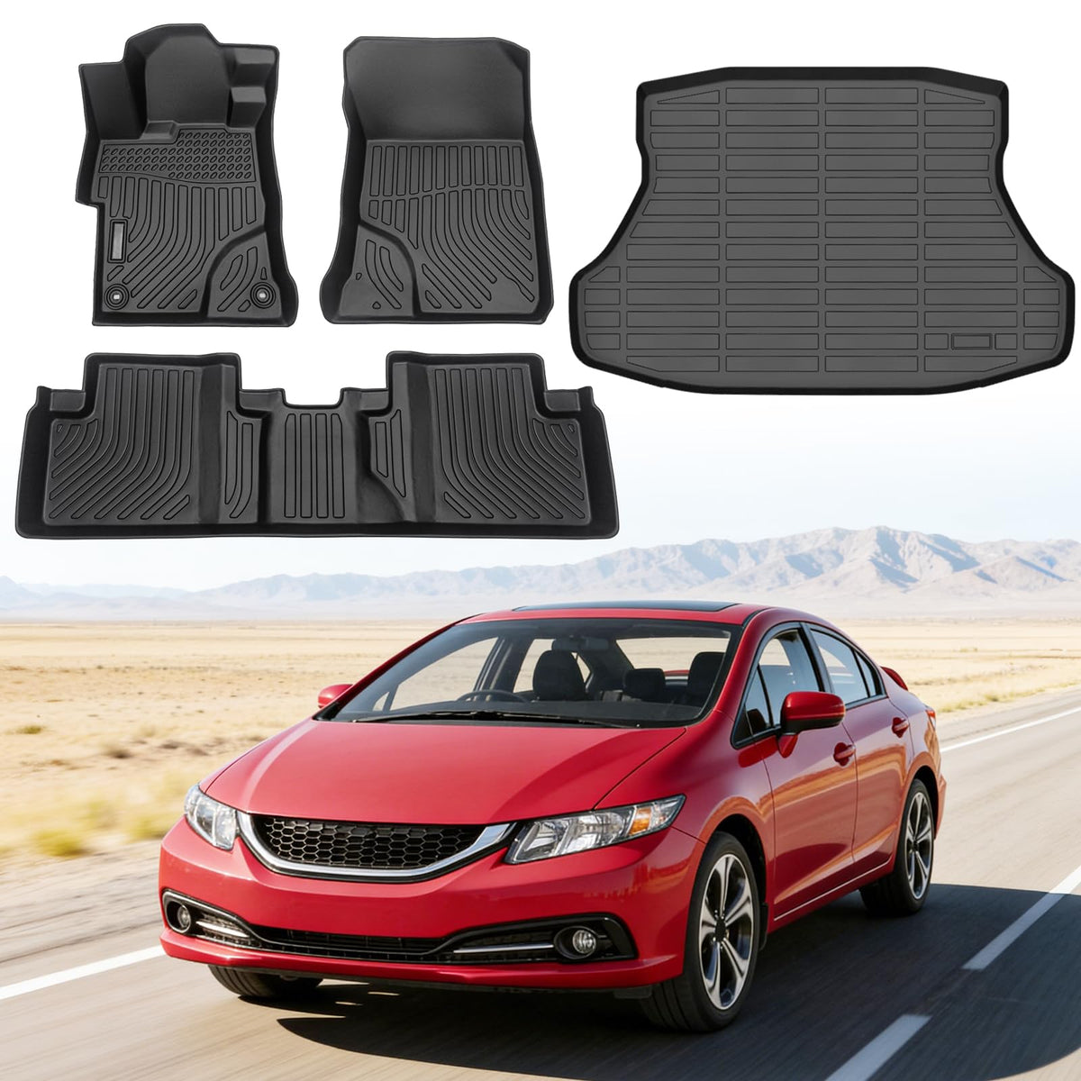 Floor Mats for Chevrolet Chevy Sonic 2012-2020