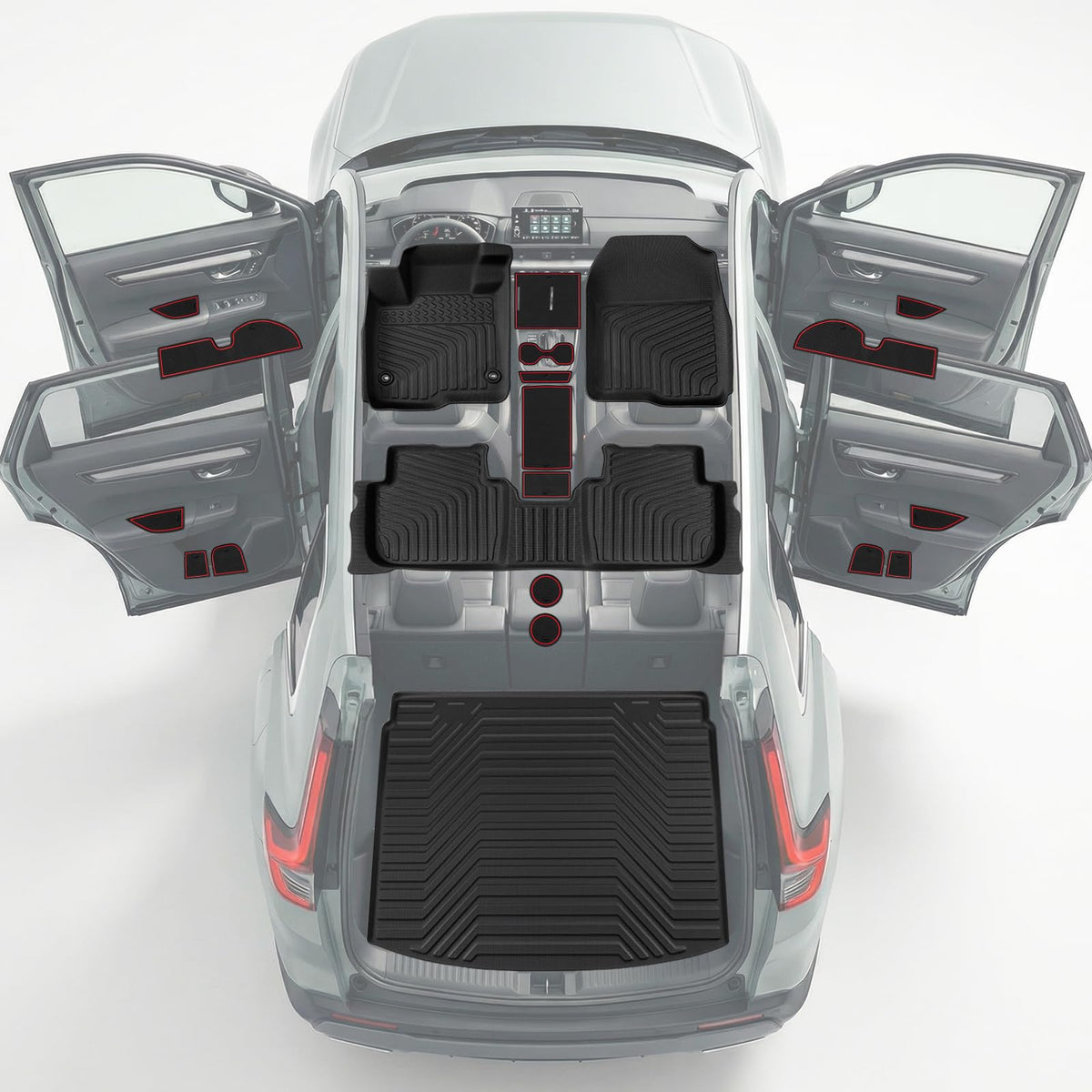 TAPTES Floor Mats for Chrysler Town & Country/Dodge Grand Caravan