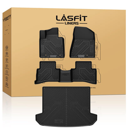 LASFIT Floor Mats for KIA EV9 6-Seat 2026 2025 2024
