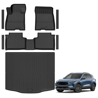 Floor Mats & Cargo Mat & Backrest Mat Custom for Toyota RAV4 Hybrid 2026