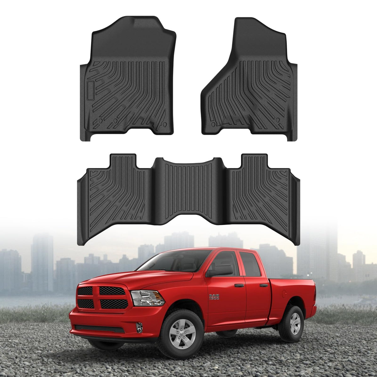 Cartist Floor Mats Fit for Honda HR-V HRV 2023 2024 2025 2026 (Include Hybrid) All Weather Floor Liners Front & 2nd Row Floor Mat for HRV Heavy Duty