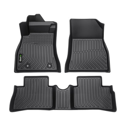 HAFIDI® Floor Mats & Cargo Liner Set Fit for 2023-2027 Kia NIRO & NIRO Hybrid (Not for NIRO EV &NIRO PHEV) All Weather Protection TPE Anti-Slip Floor Liners Custom Accessories -Black