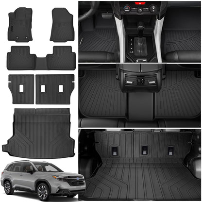 Floor Mats & Trunk Mat for Honda Civic Gas Sedan 2006-2011(Not for Coupe)