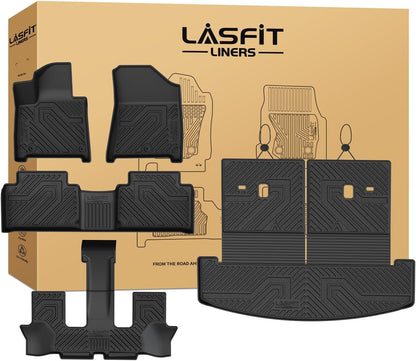 LASFIT Floor Mats for Hyundai Santa Fe Gas 2027 2026 2025 2024