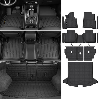 Floor Mats & Cargo Mat & Backrest Mat Custom for Toyota RAV4 Hybrid 2026
