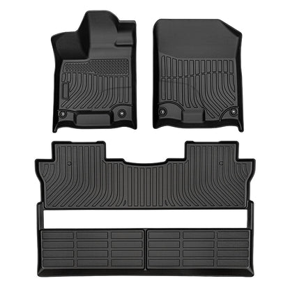 Cartist Floor Mats Fit for Honda HR-V HRV 2023 2024 2025 2026 (Include Hybrid) All Weather Floor Liners Front & 2nd Row Floor Mat for HRV Heavy Duty